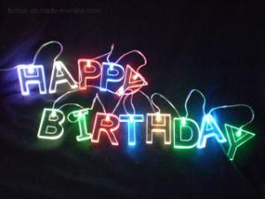 Letters Happy Birthday LED String Light