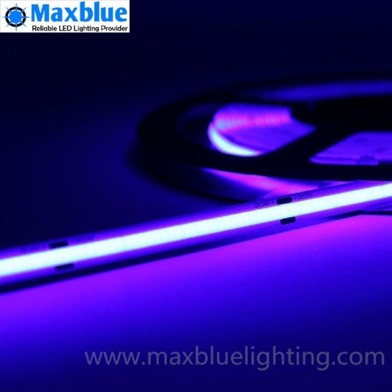 Red/Green/Blue/Yellow/Pink/Orange COB LED Strip Dotless Linear Lighting Ambient Light