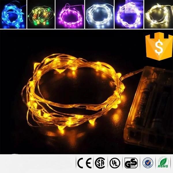 Battery Operated LED Copper Wire String Light