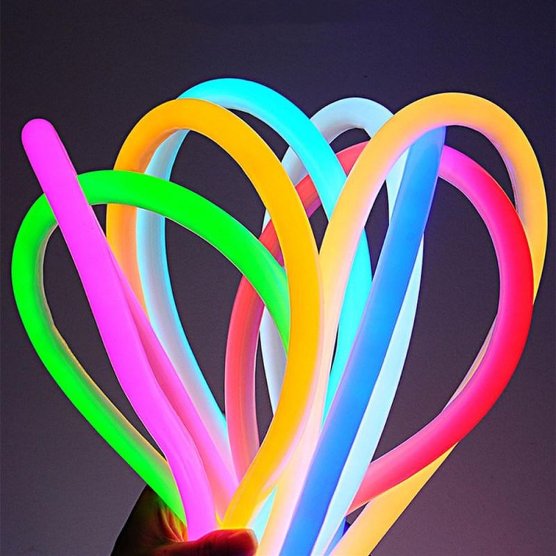 360° Full Illumination Dia13mm Silicone Tube LED Neon Strip