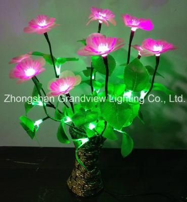 New Design (BW-Fl-001) 24V/220V LED Flower Home Decoration Light with Flower Pot