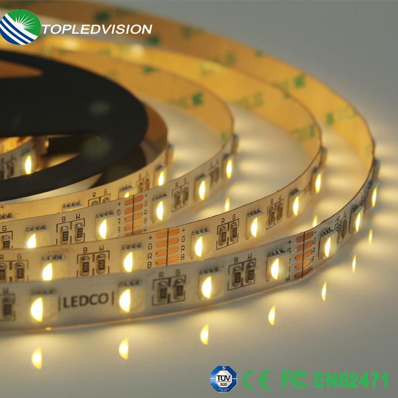19.2W/M 60LED/M SMD5050 RGBW/Ww Color Flexible LED Tape Light Strip