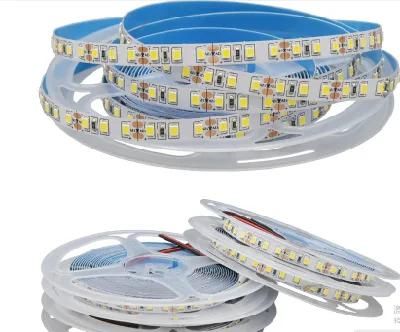 3years Warranty DC12V Double Sided 8mm PCB High Brightness 5watt 5 Meters/Roll SMD2835 LED Strip