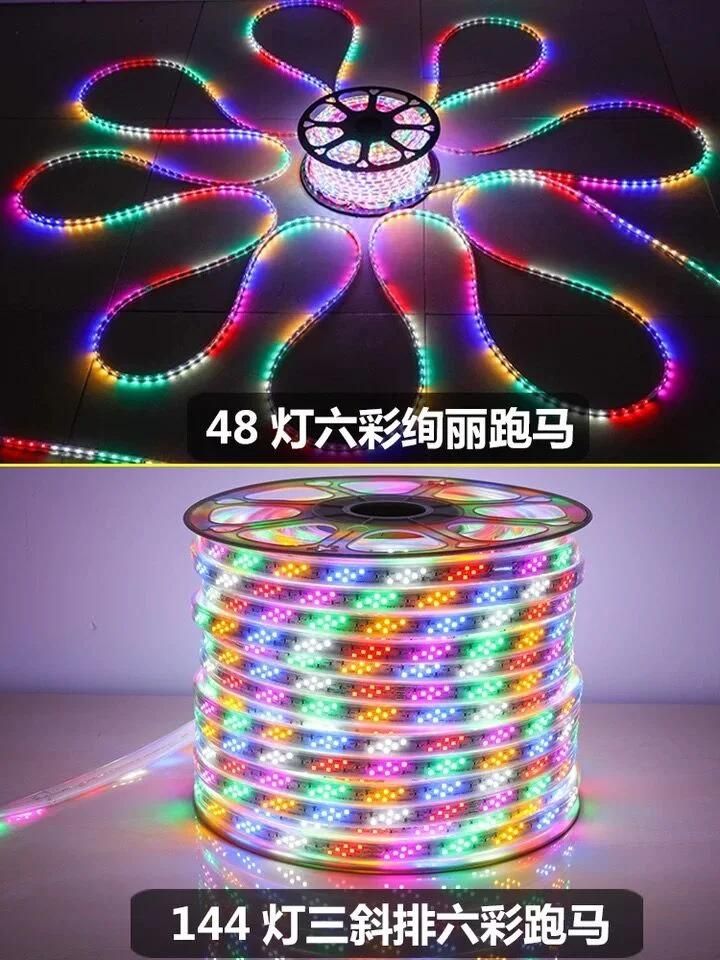 48lamp 6-Color Marquee LED Flexible Strip Waterproof Outdoor Usage