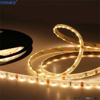 9.6W DC24V 8mm Width 120LEDs SMD335 LED Flexible Tape Strip