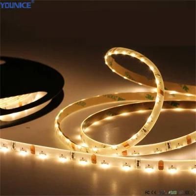 9.6W DC24V 8mm Width 120LEDs SMD335 LED Flexible Tape Strip