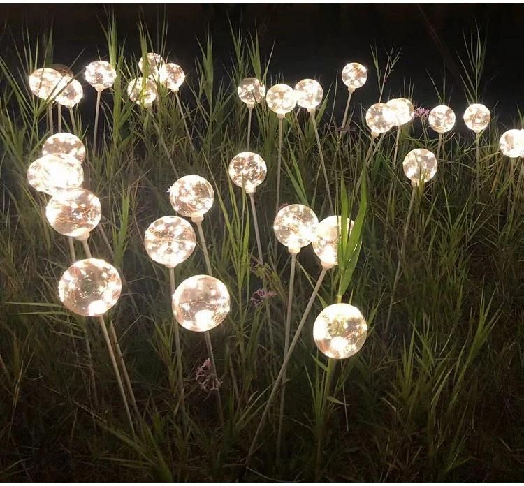 High Quality Long-Lasting Outdoor Garden Flower Barley Light Modern Light