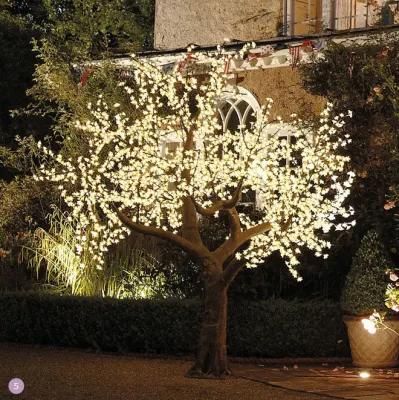 Waterproof LED White Cherry Tree Lights