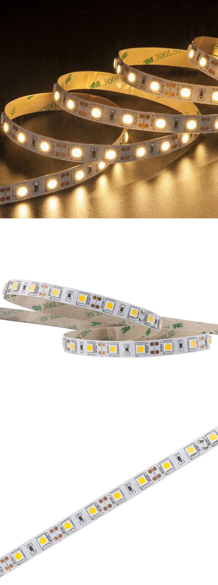 SMD5050 300LED/5M 24V 95lm/w Flexible LED strip