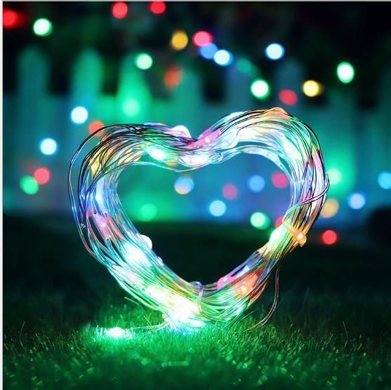 Fairy Lights Copper Wire LED String Lights Christmas Garland Indoor Bedroom Home Wedding New Year Decoration Battery Powered