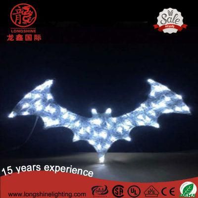 LED Pink 10W LED Bat Rope Light Halloween Decoration for Party Home Decoration