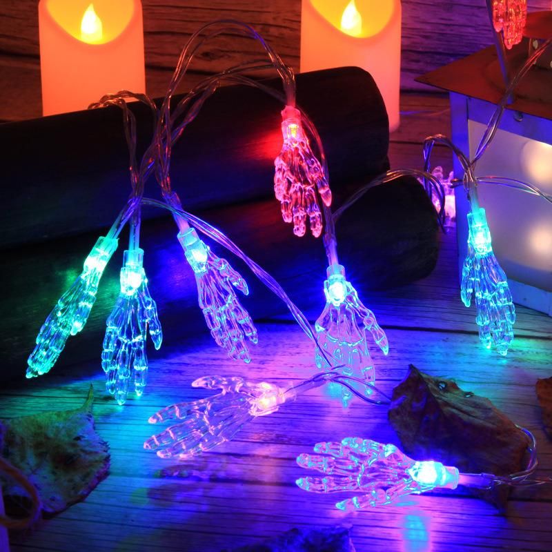 5 Meters Ghost Hand LED Light String for Halloween Decorations