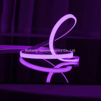 High Lumens 2835SMD DC24V Silicone LED Flex Neon Strip Light for Decorative Lighting