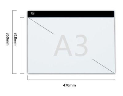 Hot Battery A0, A1, A2, A3, A4, A5 LED Tracing Light Box Drawing Board LED Light Pad with Stand