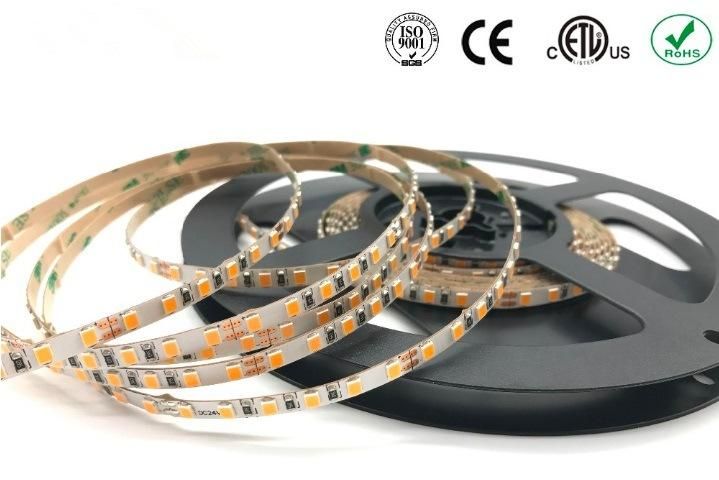 High Brightness Waterproof PCB 8mm/10mm/ 12V/24V Flexible SMD2835 LED Strip Light