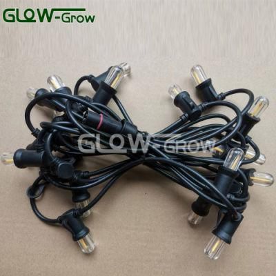 LED Outdoor String Lights Hanging Festoon Light with Shatterproof LED Bulb for Party Patio Wedding Home Ramadan Decoration