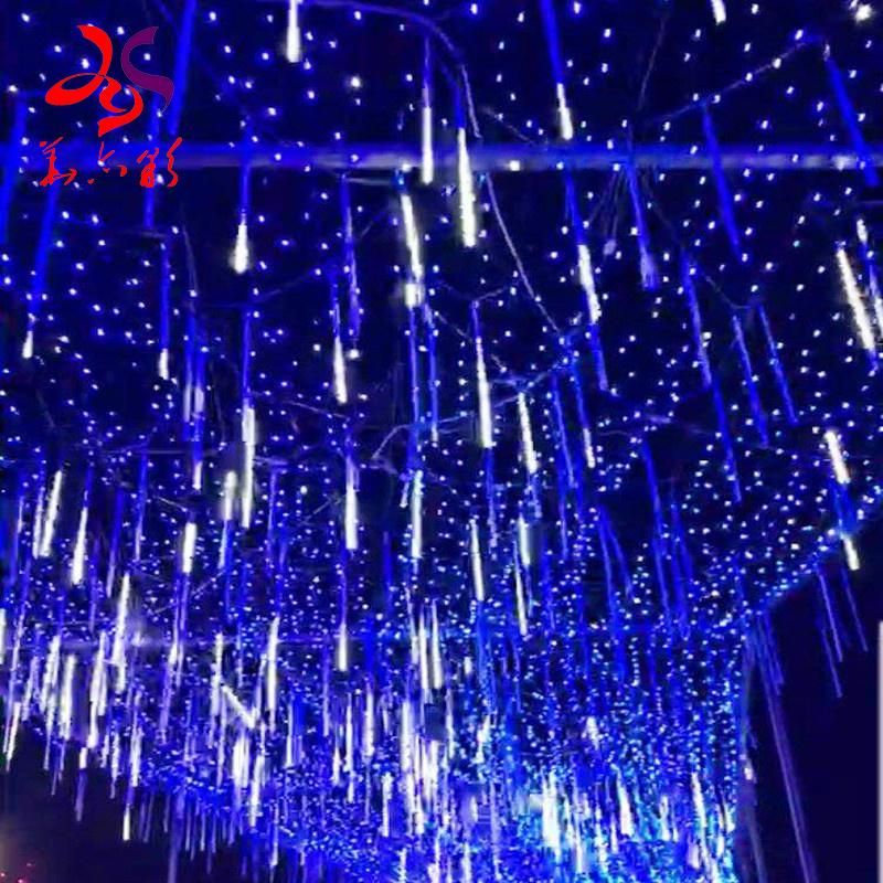 Outdoor Tree Holiday Christmas Decoration Lights LED Meteor Rain Light