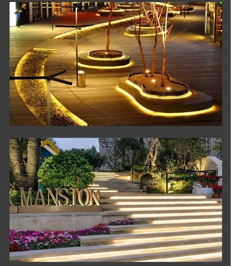 High Brightness 220V 12V/24V 5V 10W 32W/M Flexible COB LED Strip Lamp for Outdoor Decoration
