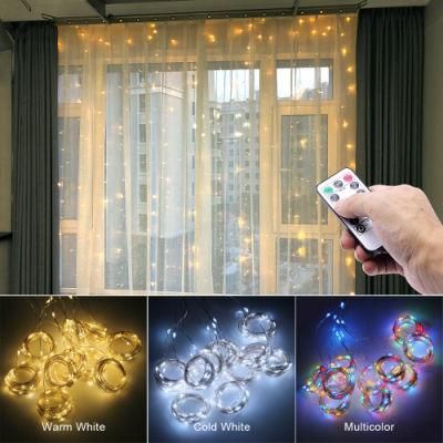 3m LED Curtain USB Light Remote Control String Lights