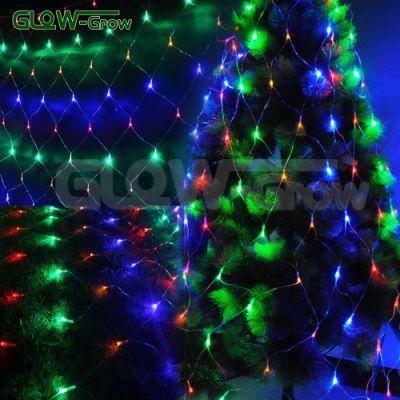 2*4m 56W Christmas Tree LED Net String Light for Holiday Decoration
