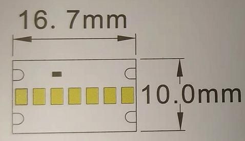 Indoor Decorate Simple Cuttable Installable SMD LED Strip Light 2216 420LEDs/M DC24V