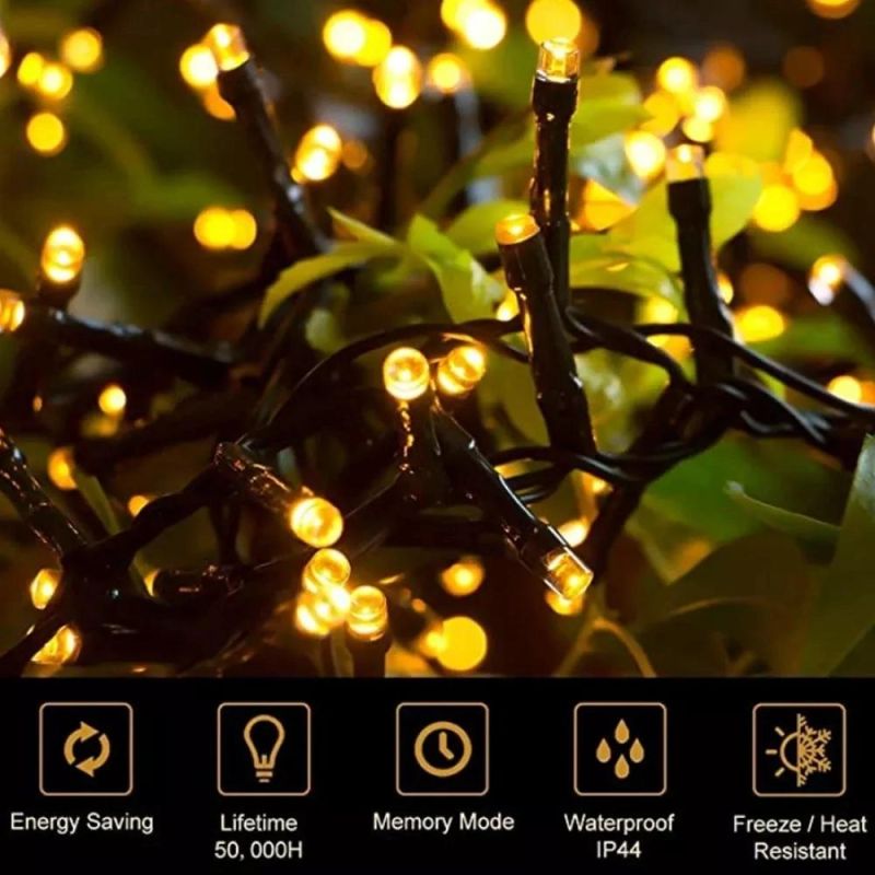 100m Fairy Light with Christmas Decoration