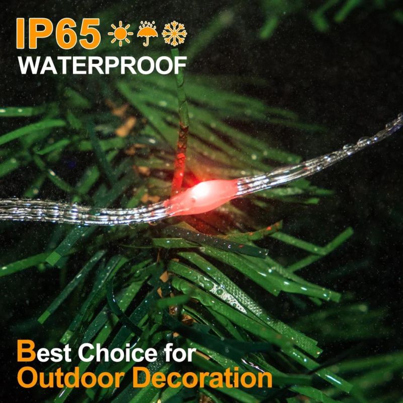 Outdoor Waterproof 337.8FT 800 LEDs Copper Wire Wedding Christmas Lighting Decoration Fairy LED Strip Light