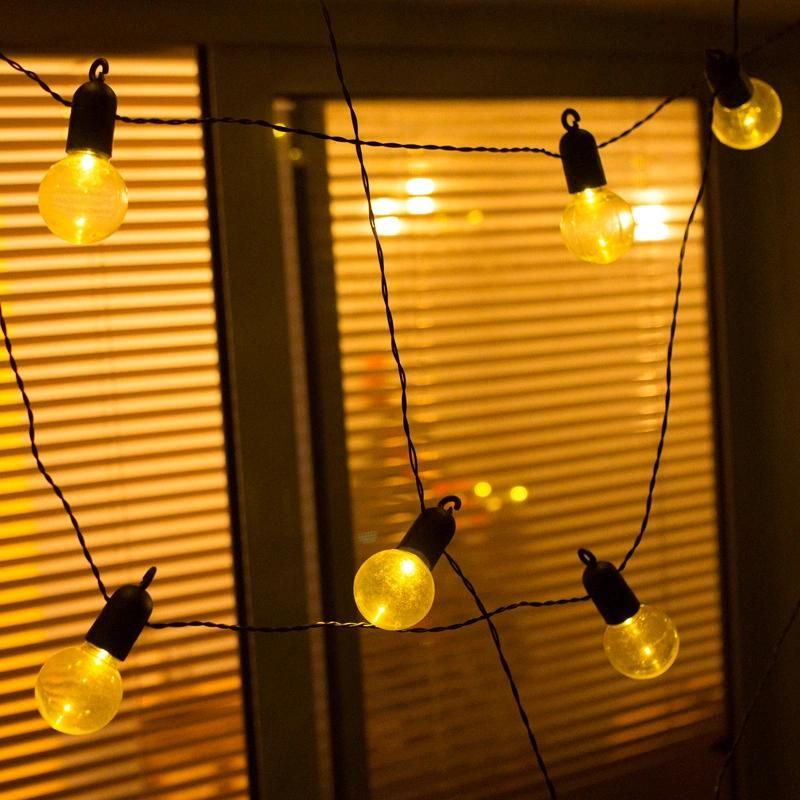 20 Warm White LED Festoon Party Lights for Indoor Outdoor Use