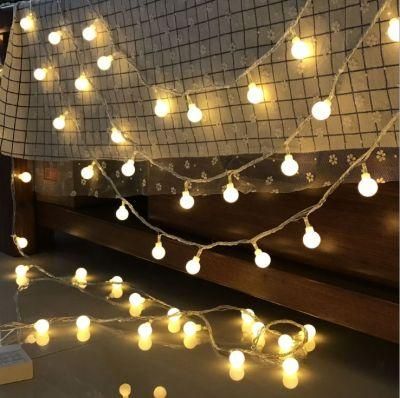 LED String Lights USB Remote Control Ball String Lights Battery Box Star Lights Room Christmas Decoration Outdoor Star Lights