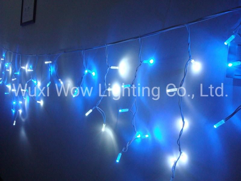 5m 120L 230V LED Christmas Icicle Light /Garland Light with EU Plug for Outdoor Decorating