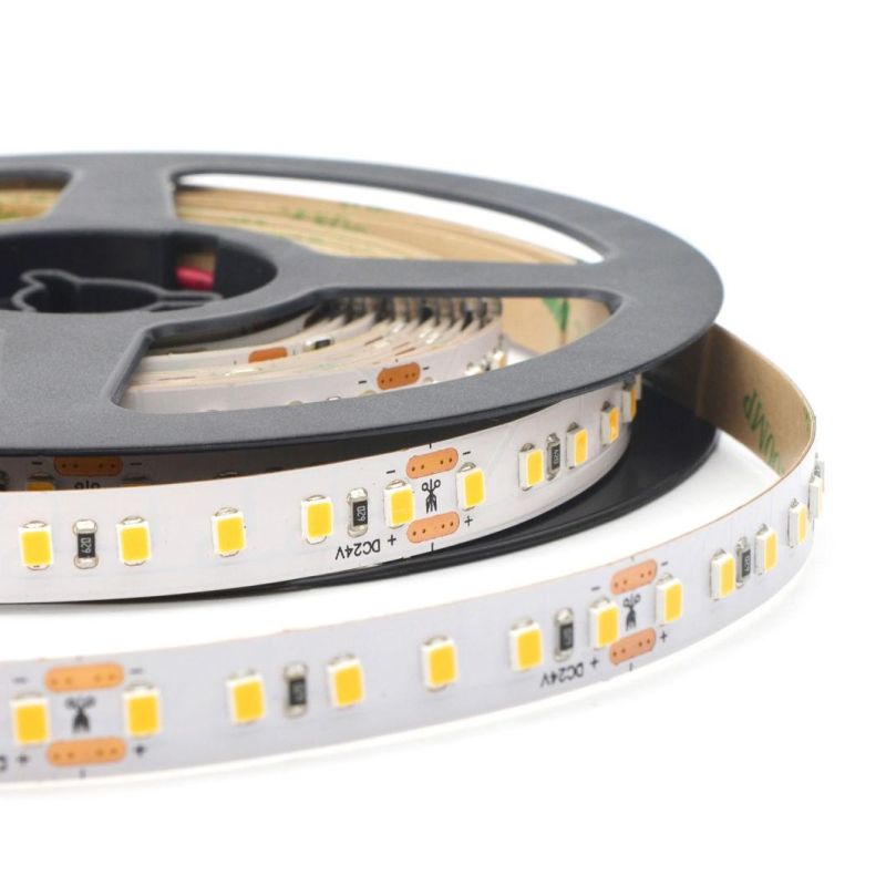 5 Years Warranty SMD2835 LED Strip 120LEDs/M LED Flexible Rope Ra90