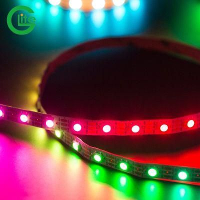 LED Digital Strip Full Color 5m 144LEDs LED Strip Ws2812b Ws2813 Chip RGB LED Strip Addressable Built-in