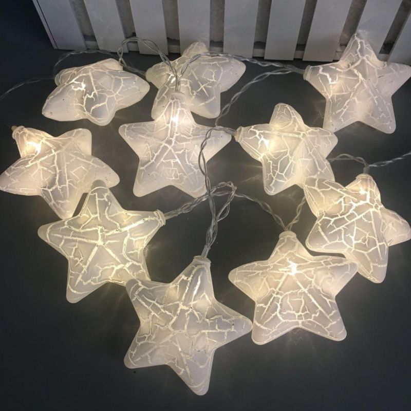Star Lantern Battery Operated LED Fairy String Lights