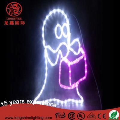 LED Halloween Decoration Ghoest Motif Light