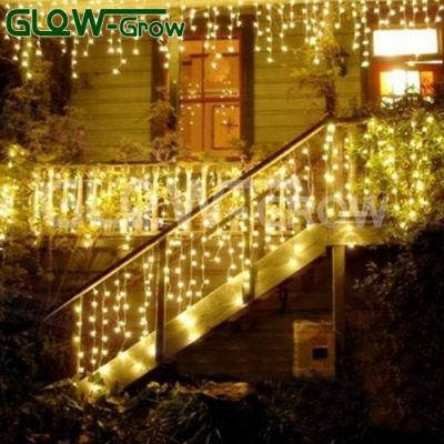 Holiday Use 200LEDs Christmas Twinkle LED Icicle Light with 9+1 Flash Bulb