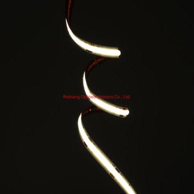 Seamless Light UL CE DC12V 2700K CRI&gt;90 10W Color Box COB LED Strip