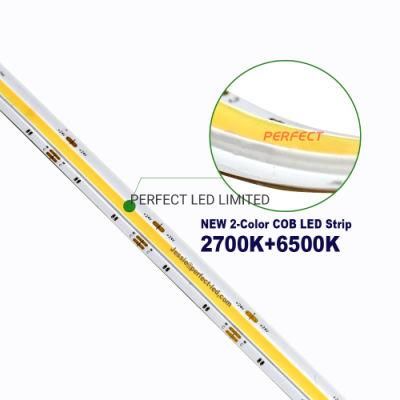 Dim 3700K-6500K CCT 1008LEDs/M Super Bright COB LED Strip Lights