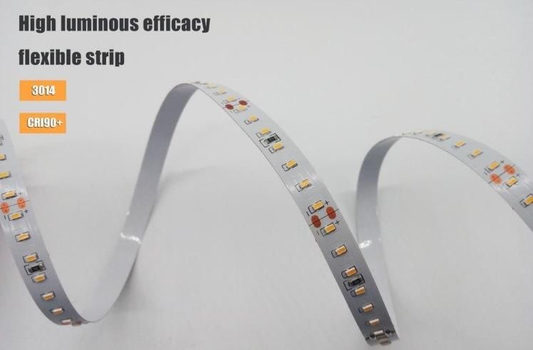 12V/24V White/Natural White/Warm White High Density SMD3014 Flexible LED Strip Light