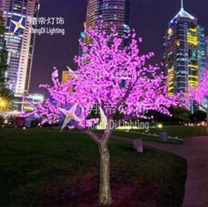 3.5m Indoor Landscape Color Changing Artificial Lowes LED Outdoor Lighted Palm Tree