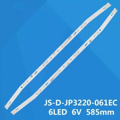 Hot Sale Aluminum 6LEDs Use for Akai 32 Inch Js-D-Jp3220-061ec TV Replacement LED Light Kit LCD LED Backlight Strip