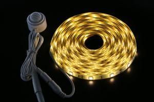 High Brightness Smart DC12V 1m SMD5050 Ww/Cw 30/60/120LEDs Flexible LED Strip/Tape Ce/ETL/UL with Sensor Can Adjust 30s to 10min