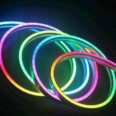 RGB LED Neon Strips Waterproof IP67 PVC Material Dream Color RGB LED Car Strip Light Body Neon