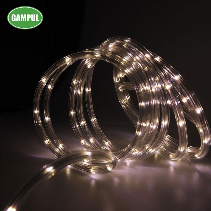 White Color Waterproof 9.1m Christmas Decoration LED Strip Rope Light