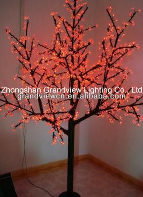 Mini LED Cherry Tree Lights for Christmas Yard Illumination
