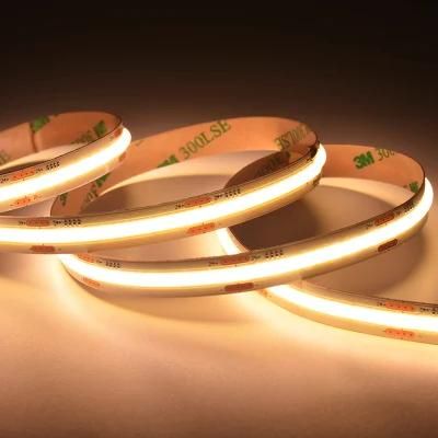 High Brightness No Dots DC24V 504LEDs Flexible COB LED Strip Light