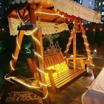 New Decoration Romantic Outdoor Solar Powered Solar Strip Rope Light for Tent House Camping