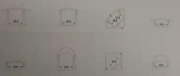 SMD LED Strip Light RGBW 5050 60LED DC24V for Backlight