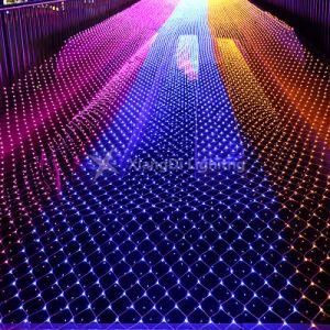 Outdoor Solar LED Christmas Net Lights for Holiday Decoration