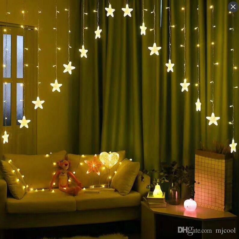Classic Competitive Commercial Lights 300 LED Window Curtain String Light