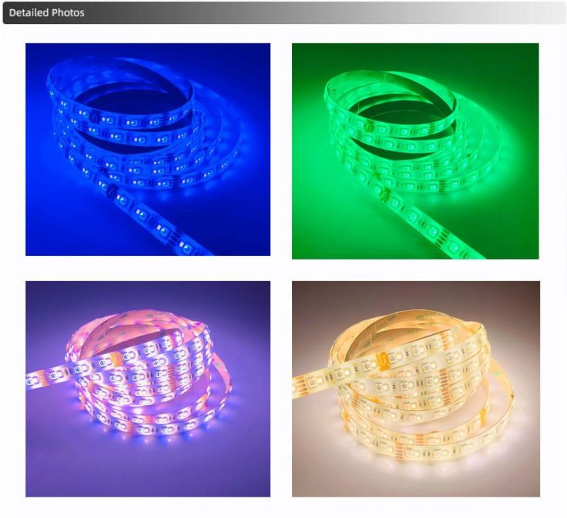Wholesale RGB+W Waterproof LED Flexible Strip Light